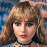 Neodoll Racy Julia - Sex Doll Head - Tan