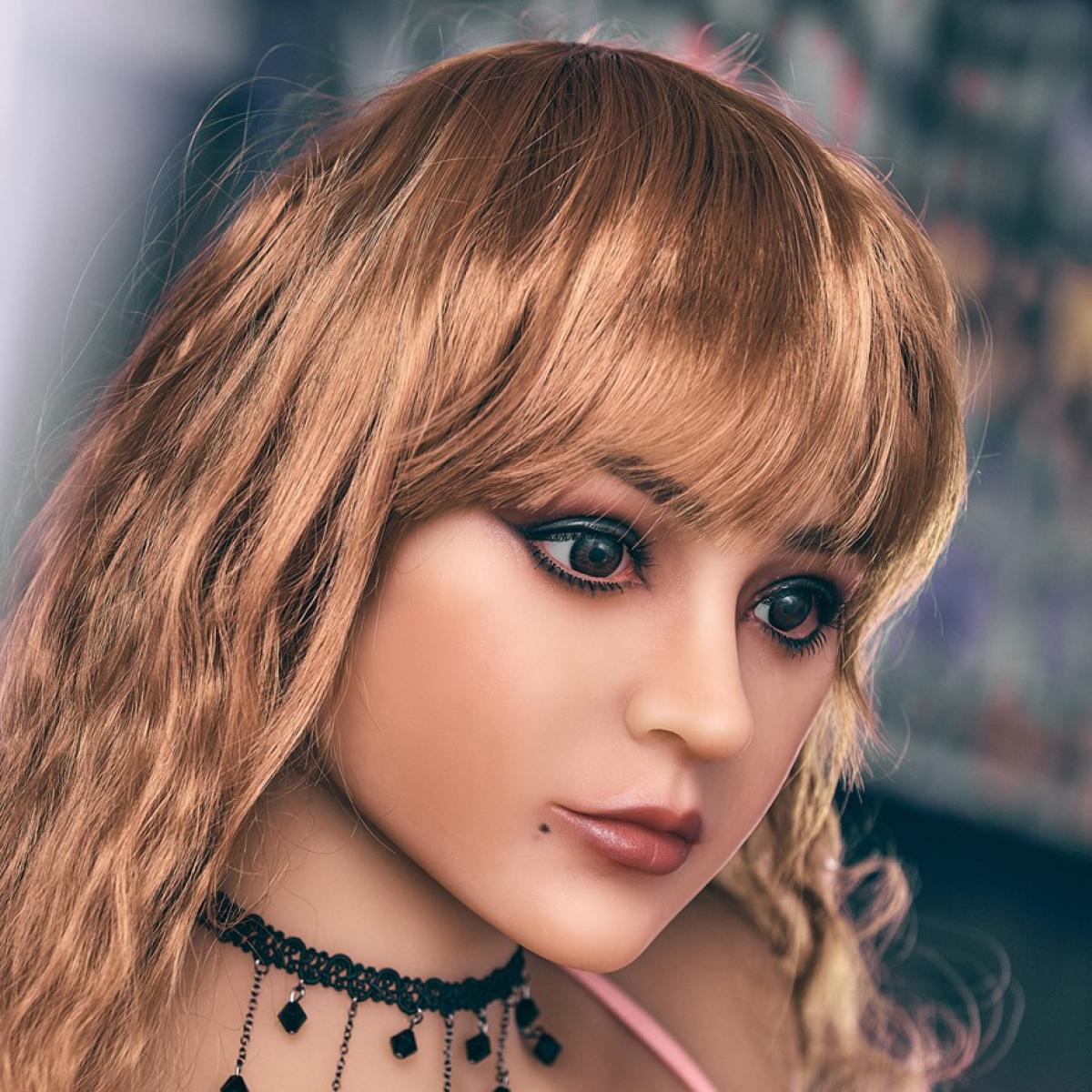 Neodoll Racy Julia - Sex Doll Head - Tan