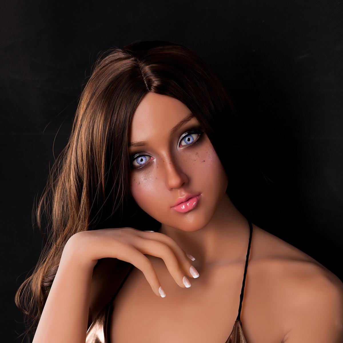 XYDoll - Misa - Silicone TPE Hybrid Sex Doll - Gel Breast - 170cm - Tan