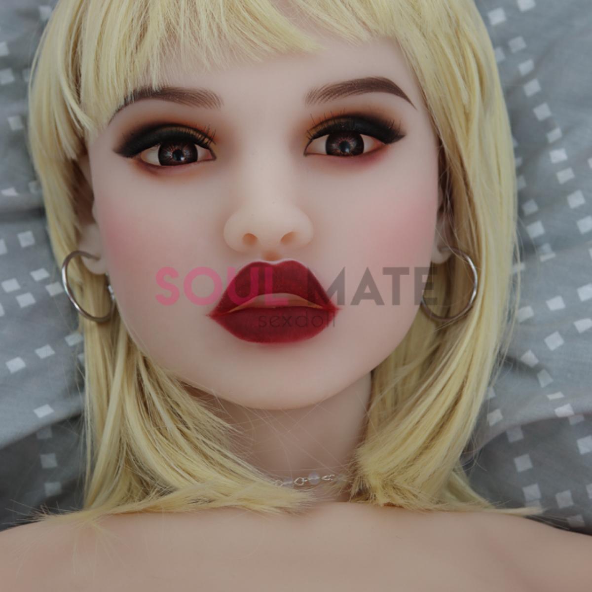 Soulmate Dolls - Sienna Head With Sex Doll Torso - White