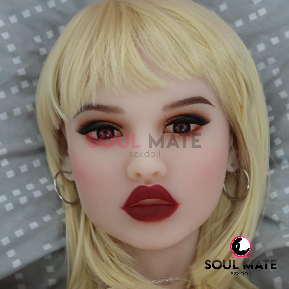 Soulmate Dolls - Sienna Head With Sex Doll Torso - White