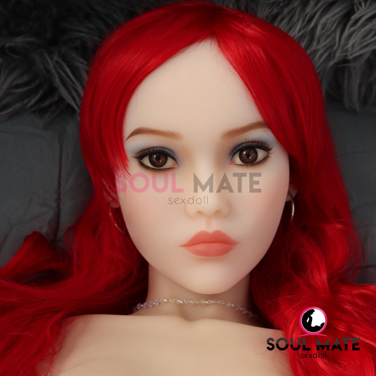 Soulmate Dolls - Gracie Head With Sex Doll Torso - White