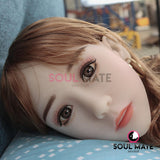 Soulmate Dolls - Lilly Head With Sex Doll Torso - White