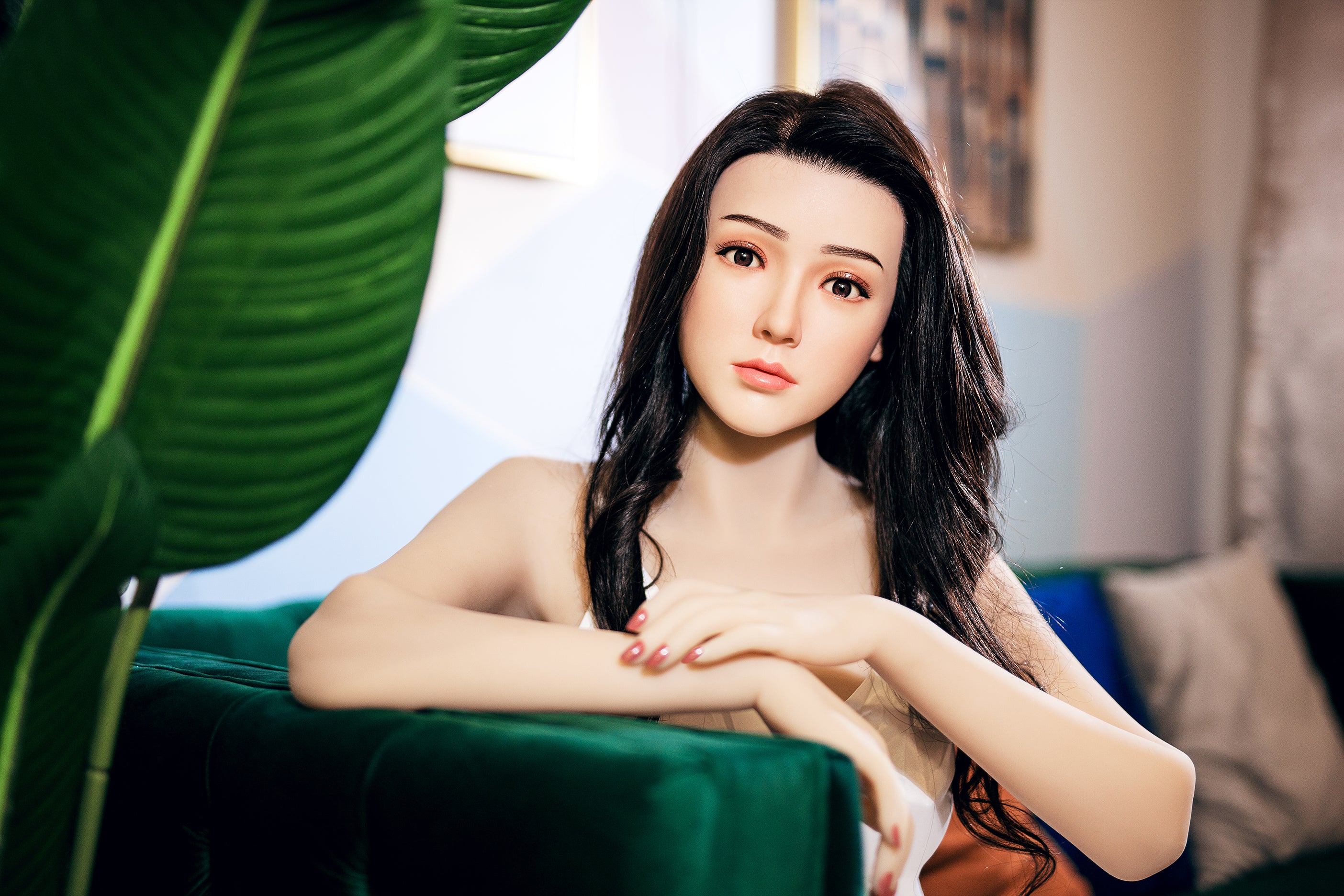 XYDoll - Xia - Silicone TPE Hybrid Sex Doll - 168cm - Implanted Hair - Natural