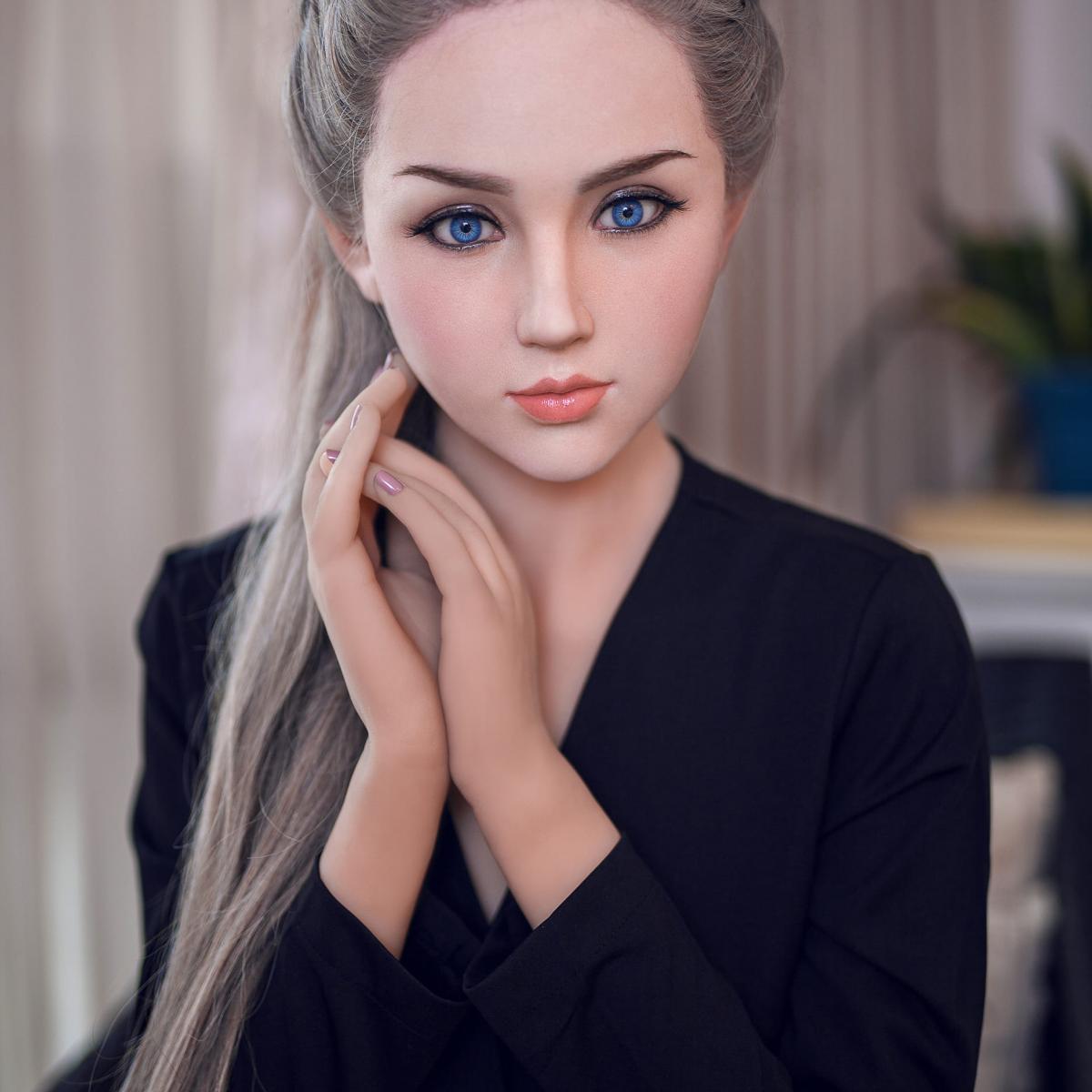 XYDoll - Misa - Silicone TPE Hybrid Sex Doll - 170cm - Implanted Hair & Gel Breast - Natural