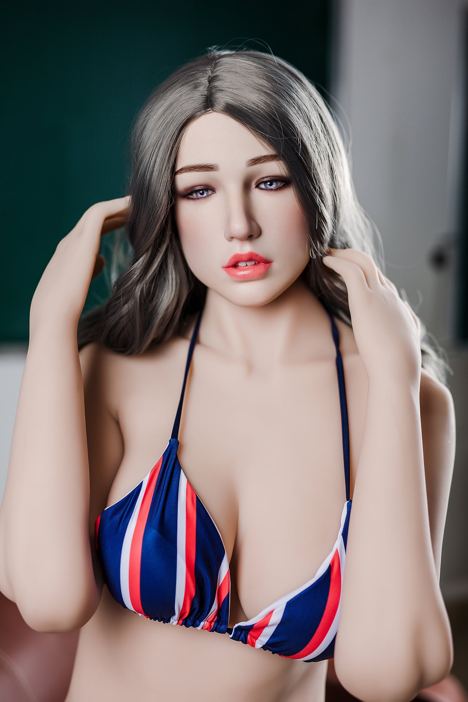 XYDoll - Stacy - Silicone TPE Hybrid Sex Doll - Gel Breast - 170cm- Natural