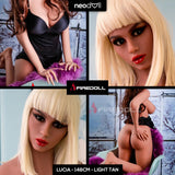 Fire Doll - Lucia - Realistic Sex Doll - 148cm - Light Tan