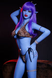 Aibei Doll - Aislinn - Realistic Sex Doll - 158cm - Gel Breast - Blue