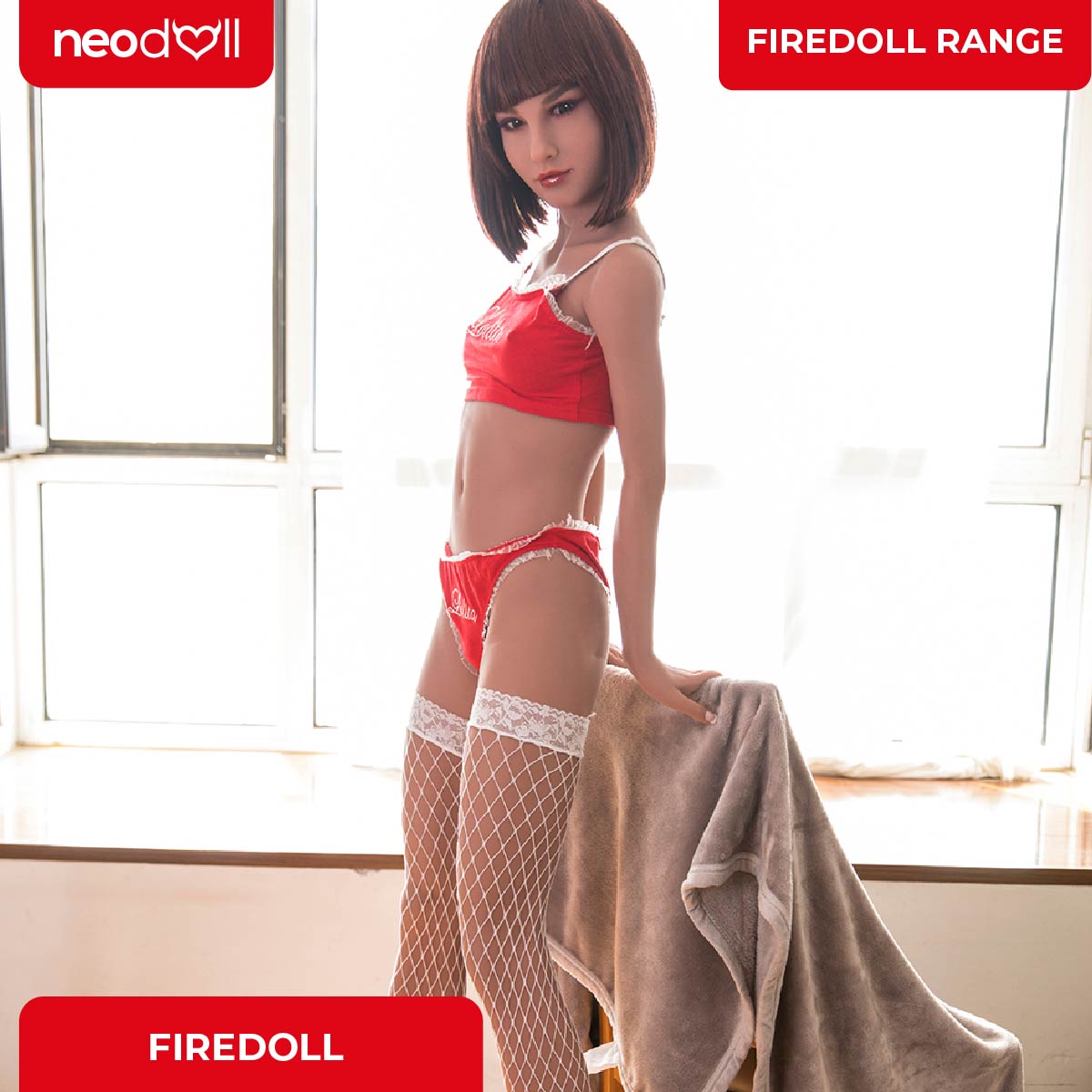 Fire Doll - Lolita - Realistic Sex Doll - 168cm - Light Tan