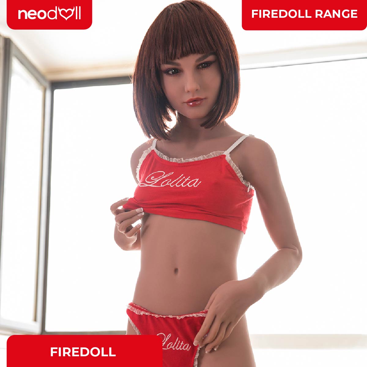 Fire Doll - Lolita - Realistic Sex Doll - 168cm - Light Tan