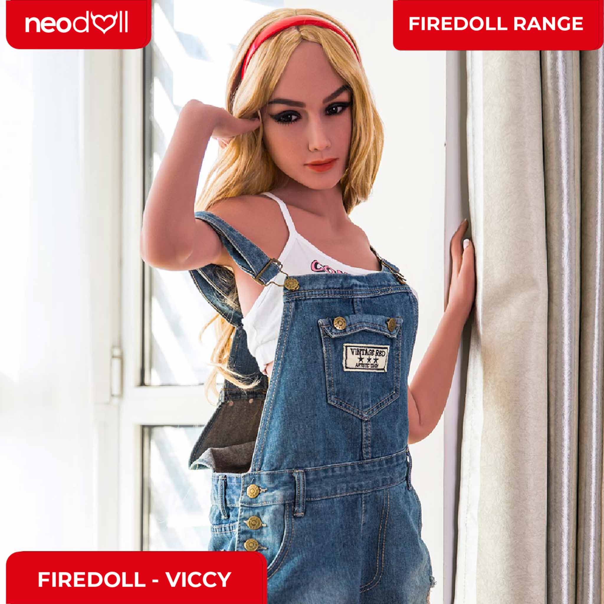 Fire Doll - Viccy - Realistic Sex Doll - 168cm - Light Tan