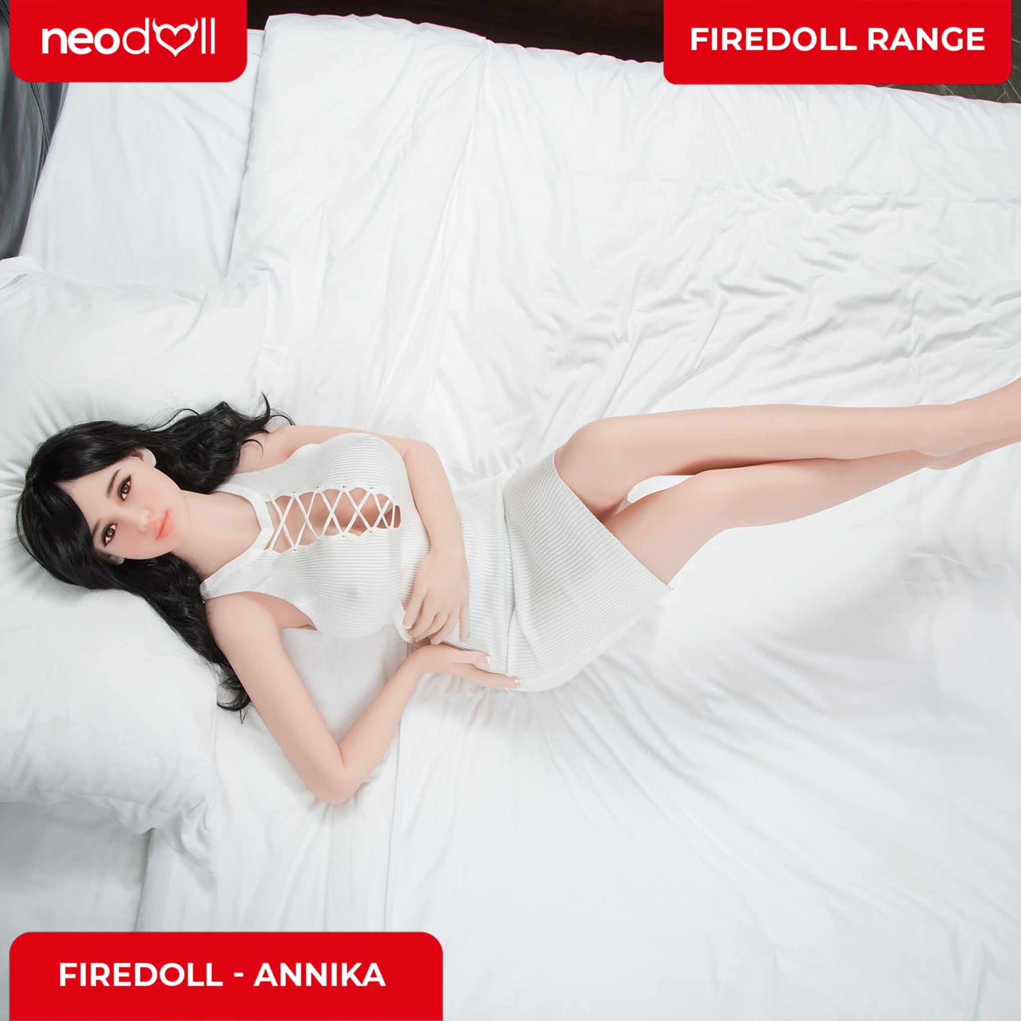 Fire Doll - Annika - Realistic Sex Doll - 156cm - Natural