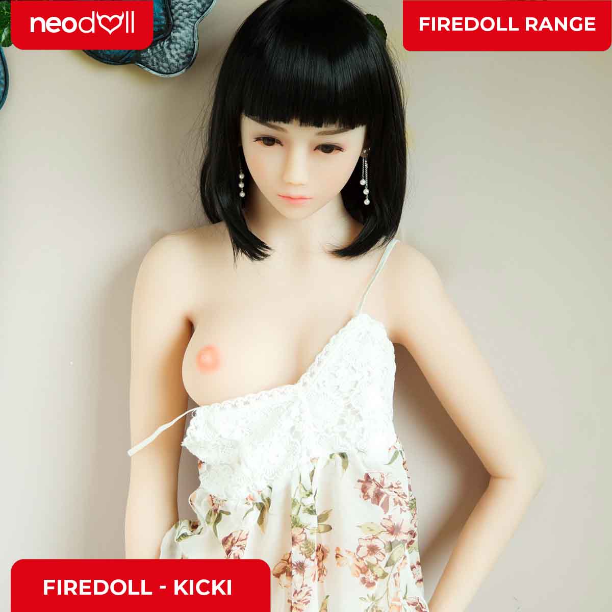 Fire Doll - Kicki - Realistic Sex Doll - 157cm - Natural
