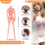 Neodoll Allure Natalia - Realistic Sex Doll - 165cm - Tan
