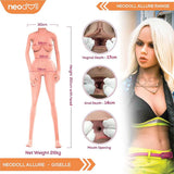 Neodoll Allure Giselle - Realistic Sex Doll - 150cm - Tan