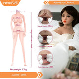 Neodoll Allure Cora - Realistic Sex Doll - 150cm - Tan